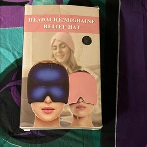 Amazon Headache/Migraine Relief Hat - Blue .Brand New.